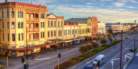 Invercargill has 40m wide streets that northern city planners and motorists would drool over. Photo / Colin Hogg