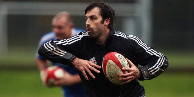 All Black centre Conrad Smith is among a number of New Zealanders who have grown a moustache for "Movember". Photo / Getty Images