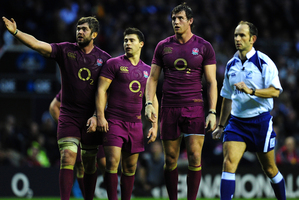 It's back to the drawing board for the likes of England players Geoff Parling, Ben Youngs and Tom Wood. Photo / Getty Images