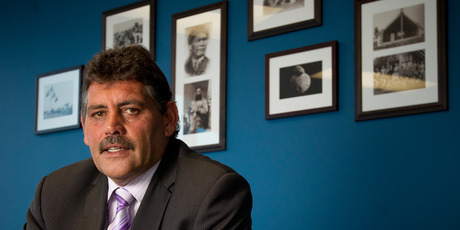 David Taipari at his Auckland office. Photo / Greg Bowker,
