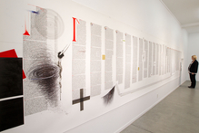 'Genesis' by James Ormsby at Whitespace Gallery. Photo / Richard Robinson