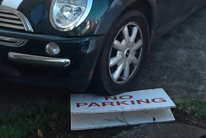 No Parking where? Photo / Supplied