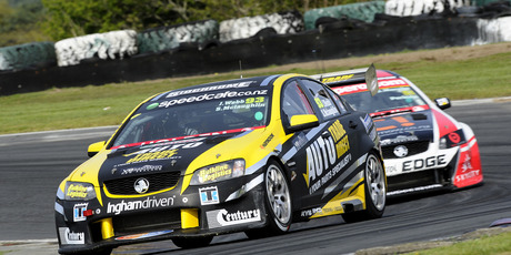 Aucklander Scott McLaughlin,19, is leading the Aussie championship development series and the Kiwi V8 series. Photo / Geoff Ridder