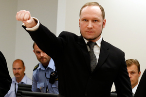 Anders Behring Breivik. Photo / AP