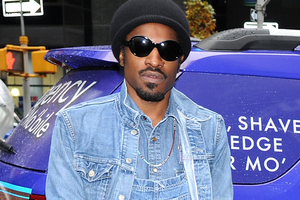 Rapper Andre 3000 plays Jimi Hendrix in his early years. Photo / AP