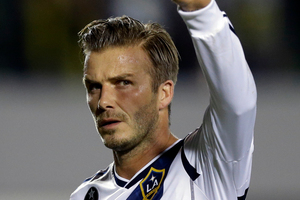 David Beckham. Photo / AP
