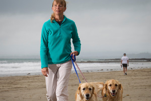 Jill Parsons and other dog owners can relax with an Auckland-wide bylaw that has been a year in the making. Photo / APN