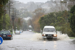 Auckland could be in for more wet days than usual this November. Photo / Chris Gormon