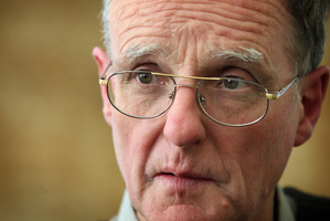 Roger Fowler is a member of pro-Palestinian group Kia Ora Gaza.Photo / Natalie Slade
