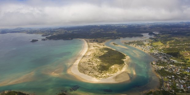 Property in remote spots like Ngunguru spit, near Tutukaka in Northland, is attracting strong interest as city folk seek some peace. Photo / NZ Listener