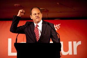 Labour Party leader David Shearer does not inspire the public's confidence during his speeches. Photo / Dean Purcell