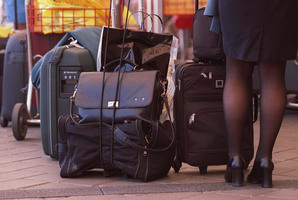 From next week, extra luggage will cost air travellers more. Photo / Glenn Jeffrey