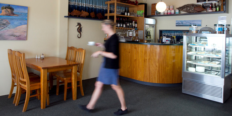 Tides Restaurant and Cafe, Torbay. Photo / Natalie Slade