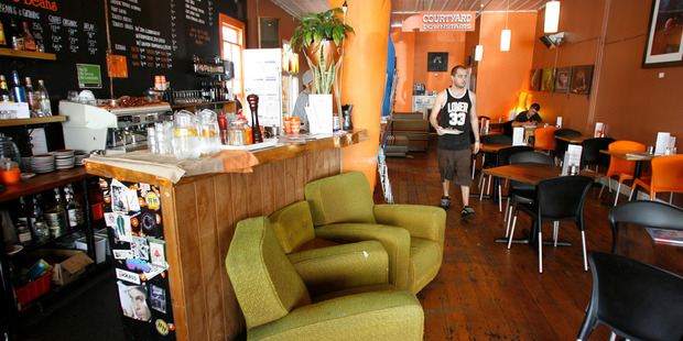 Roasted Addiqtion cafe in Kingsland, as seen in April 2008. Photo / Glenn Jeffrey