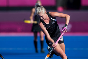 Samantha Harrison in action during the Olympics. Photo / Brett Phibbs