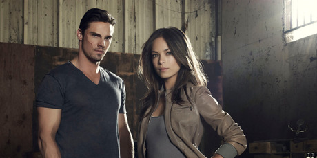 Kiwi actor Jay Ryan as Vincent and Smallville's Kristin Kreuk as Catherine in Beauty and the Beast. Photo / Supplied