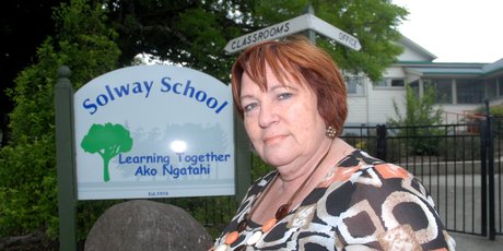 Solway Primary School principal Gail Marshall. Photo / Nathan Crombie
