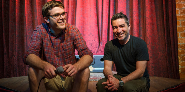 Guy Williams (left) and Dai Henwood. Photo / Ted Baghurst