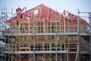 There has been a noticeable pick-up in building works, mostly in new house builds. Photo / File