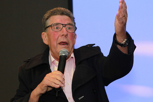 Paul Holmes has denied an internet rumour that he has weeks to live. Photo / Norrie Montgomery