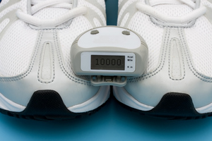 A pedometer will give you an incentive to get out in the sun for a stroll or brisk walk. Photo / Thinkstock