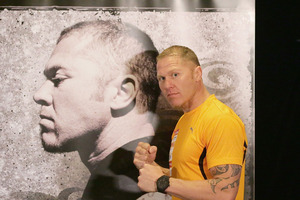 Shane Cameron is expected to be closer to 93kg by the time he enters the ring tonight. Photo / Getty Images