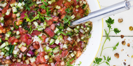 Portuguese gaspacho. Photo / Babiche Martens