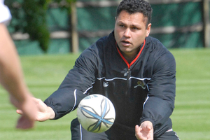Tabai Matson (pictured) and Aaron Mauger have been confirmed as the Crusaders' new assistant coaches for next season. Photo / Geoff Sloan.