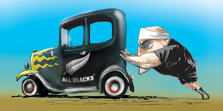 The impact of the long season was felt in Cardiff last week when the All Blacks felt they ran out of gas in the final 10 minutes. Art / Rod Emmerson
