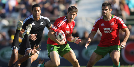 Portugal are handy enough at sevens to have beaten South Africa and England in Dubai yesterday. Photo / Getty Images