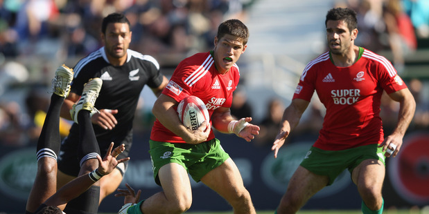 Portugal are handy enough at sevens to have beaten South Africa and England in Dubai yesterday. Photo / Getty Images