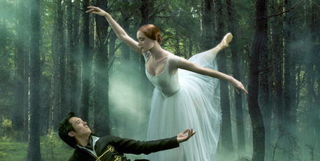Giselle and Albrecht dance with a deep and affecting emotional connection.