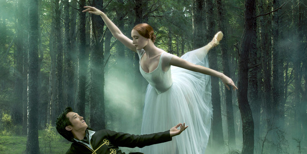 Giselle and Albrecht dance with a deep and affecting emotional connection.