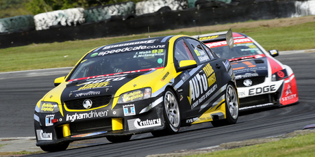 New Zealand V8 racer Scott McLaughlin completed the first part of his 2012 mission. Photo / Geoff Rider