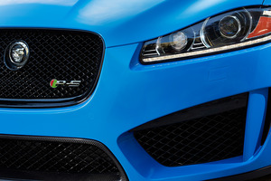 Jaguar has released a sneak peek of the new XFR-S, which will be revealed in full this week. Photo / Supplied