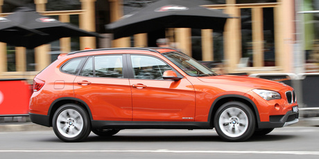 BMW's higher-spec'd X1 soft-roader offers greater comfort to back seat passengers who fancy a snooze. Photo / Supplied