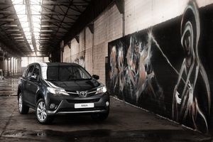 The all-new RAV4 has a more aggressive profile than its somewhat playful-looking predecessors. Photo / Supplied