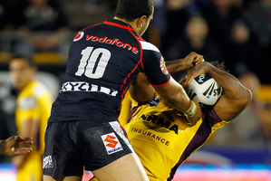 Ben Matulino's signature shoulder charges will be no more. Photo / Photosport