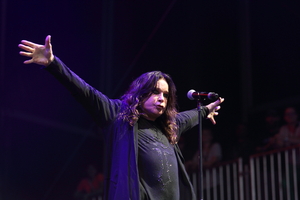 Black Sabbath's Ozzy Osbourne performing at this year's Lollapalooza festival. Photo / AP
