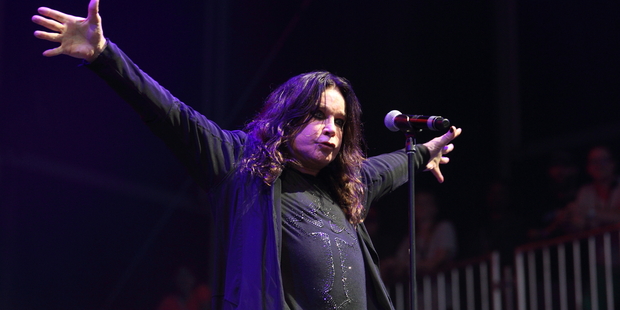 Black Sabbath's Ozzy Osbourne performing at this year's Lollapalooza festival. Photo / AP