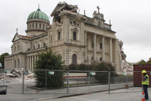 Many believe the Cathedral of the Blessed Sacrament to be the finest Renaissance-style building in New Zealand. Photo / Geoff Sloan