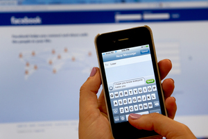 At least one in five New Zealand high school students have reported being victims of cyber bullying. Photo / Brett Phibbs
