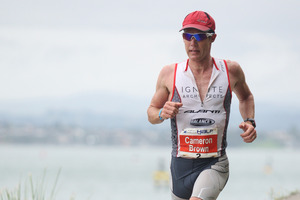 Taupo Ironman contender Cameron Brown. Photo / Joel Ford