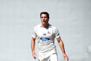 Mitchell McClenaghan. Photo / Dean Purcell