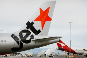 Jetstar yesterday vowed it would get everyone home in time for Christmas. Photo / Greg Bowker