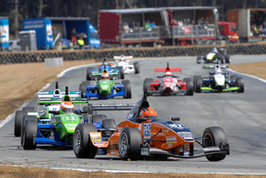 The Toyota Racing Series is now famous for producing strong local and international talent. Photo / Euan Cameron, SportProMedia.com