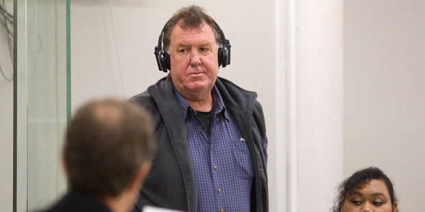 Trevor Ludlow at the Auckland District Court for sentencing on 20 October 2011. Photo / Dean Purcell