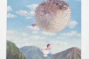 Spiky Journey by Joon Hee Park at Orexart Gallery. Photo / Supplied