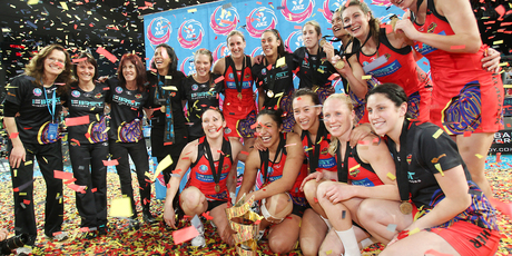 The Magic were the first Kiwi side to win the ANZ Championship. Photo / Mark McKeown