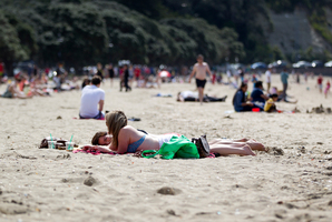 Cloudless days and scorching sun are enough to make you want to head to the beach. Photo / Sarah Ivey